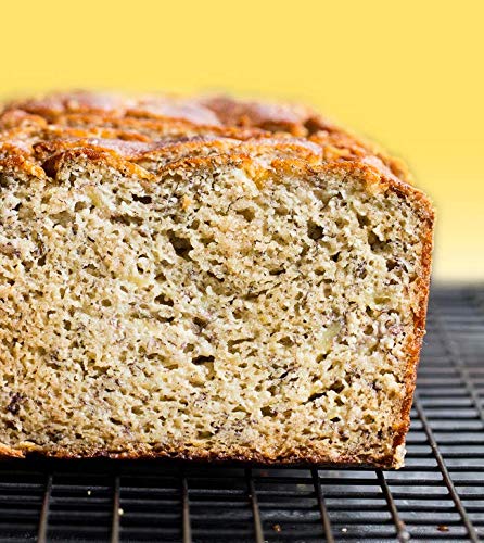 Miss Jones Baking Gluten Free Banana Bread & Muffin Mix - 50% Lower Sugar, Real Banana, Naturally Sweetened Desserts & Treats, 10.57 Ounce (Pack o...