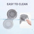 3-in-1 Foldable Slow Feeder Dog Bowls with Non-Spill Silicone Mat - Perfect for Large, Medium, and Small Breeds - Promotes Healthy Eating Habits -...