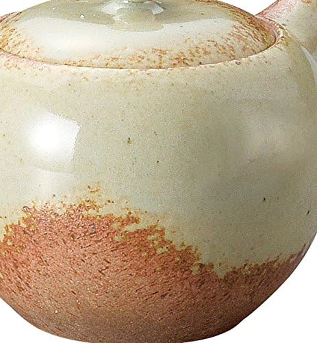 Tokoname Y715 Isshin Ash Glazed Round Teapot, Tea, 8.1 fl oz (230 ml)...