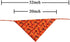 4 PCS/Pack Halloween Dog Bandana Pumpkin Reversible Triangle Bibs Scarf Accessories for Dogs Cats Pets Large...