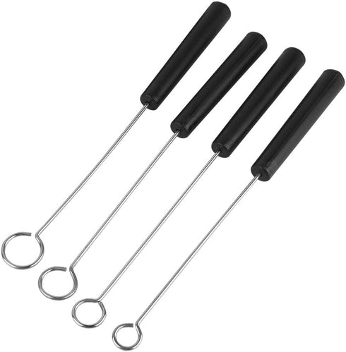 Set of 10 Stainless Steel Split Chocolate Forks Hot Pot DIY Decorative Tools Pralines and Trueffel...