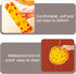 Place Mat Pizza Shape Trivet Mat Heat Resistant Table Pad for Hot Pots Pans Dishes...