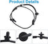 ABS Wheel Speed Sensor Compatible with Buick Enclave 2008-2017,Chevrolet Traverse 2009-2017, GMC Acadia 2007-2016, Saturn Outlook 2007-2010, Front...