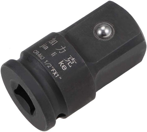 uxcell 1/2" Drive (Female) x 1" (Male) Impact Socket Adapter for Use with Air Impact Wrenches, Breaker Bars, Ratchets, CR-MO Steel...