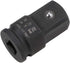 uxcell 1/2" Drive (Female) x 1" (Male) Impact Socket Adapter for Use with Air Impact Wrenches, Breaker Bars, Ratchets, CR-MO Steel...