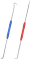 2 Pcs Metal Scribe Tool Double Pointed Scriber Hook and Pick Set Mechanic Pick Set Metal Scribe for Welding Marking Pen 45 Degree 90 Degree Scribe...