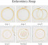 Butterfly Embroidery Kit for Adults Beginners Stamped Cross Stitch Kits with Butterfly Pattern Stamped Embroidery Cloth Hoops Threads Needles Easy...