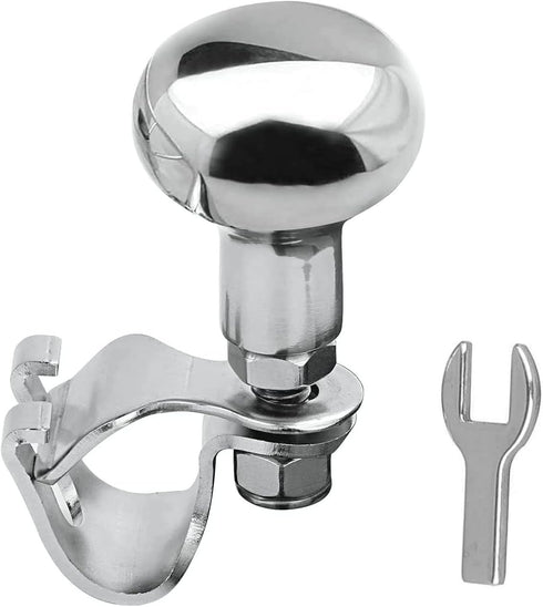 PACEWALKER AISI 316 Stainless Steel Boat Steering Wheel Knob, Steering Wheel Maneuvering Knob Quality...
