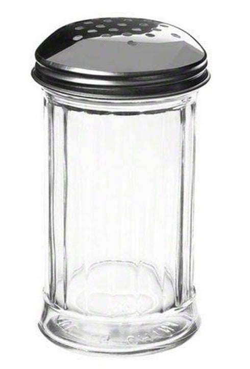 American METALCRAFT, Inc. American Metalcraft GLA312 Glass 12 Oz Cheese Shaker with Stainless Steel Lid...