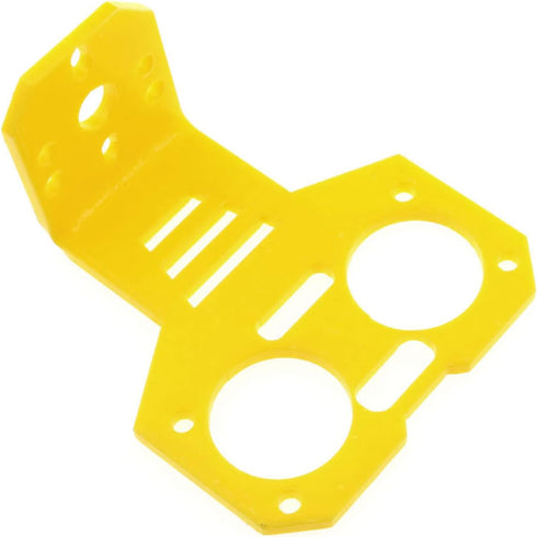E-outstanding 2PCS Cartoon Ultrasonic Sensor Mounting Bracket Holder Ultrasonic Sensor Mounting Bracket Holder for Smart Car, Yellow...