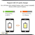 QC 3.0 Quick Charge USB Car Charger Compatible with Android iOS Smartphones USB Device Front/Back Seat Cigarette Lighter Chargers 5.6Ft Extension ...