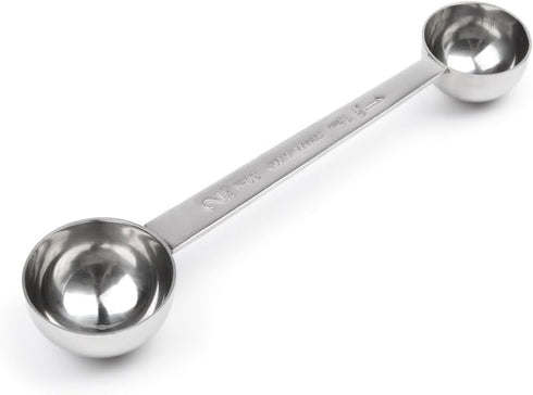 Fox Run Double Measure Scoop, 7.75 x 1.75 x 1.25 inches, Metallic...
