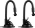 2 Pack Windshield Mount Car Holder Bracket Suction Cup Support Base with 17mm Ball Joint Connector Long Arm Gooseneck Hose Dashboard Stand for Gar...