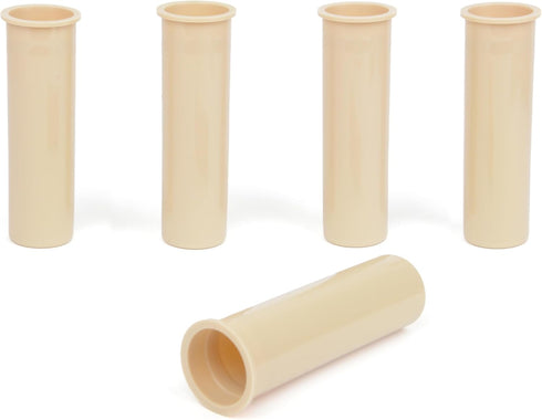 Sleeves for Pool Fence Pole Hole Deck Patio Ground Pool Caps (5 pcs, Sleeves Beige Color)...