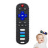 Baby Silicone Teething Toys, Toy Remote for Toddlers 6-18 Months, Kids Remote Teething Toy, TV Remote Teether Toys, BPA Free & Refrigerator Safe...