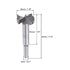 uxcell Forstner Drill Bits 30mm, Tungsten Carbide Wood Hole Saw Auger Opener Woodworking Hinge Hole Drilling Boring Bit Cutter Gray with 8mm Round...