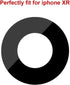 2 Pcs Back Rear Camera Lens Glass Replacement for iPhone XR 6.1 inches with pre-Installed Adhesive and Reparing Toolkit...