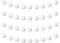 Tegeme 4 Pieces Felt Pom Poms Garland Ball 6.6ft Wedding Hanging Banner Ball Garland for Halloween Wall Decoration Festivals Room Home Birthday Ch...