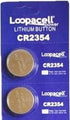 2 New CR2354 2354 CR 2354 3V Lithium Coin Cell Batteries...
