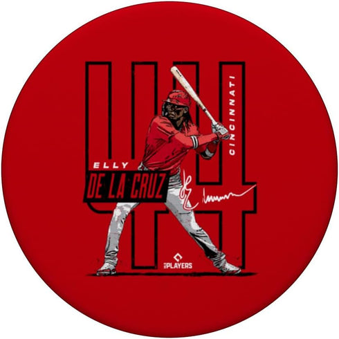 Elly De La Cruz | Cincinnati MLB Players League | MLBCRU4022 PopSockets Standard PopGrip...