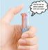 Pilot Hi-Tec-C Coleto Gel Ink Pen 0.4mm 3-In-1 Transparent Body 2 Packs & 6 Fluorescent Color Refill Set With Original Stylus Ballpoint Touch Pen....