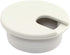 HJ Garden 2pcs 1-3/8 inch Desk Wire Cord Cable Grommets Hole Cover for Office PC Desk Cable Cord Organizer Plastic Cover White...