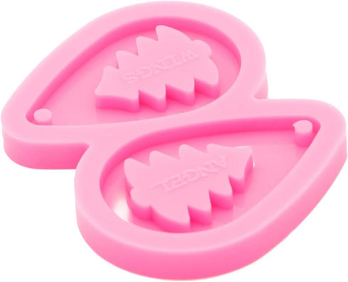 Super Glossy Christmas Tree Style Earring Silicone Molds Silicone Earring Mould Resin Earring Mold for DIY Epoxy Resin Jewelry Making Keychain Pen...