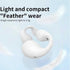 Wireless Ear Clip Skeleton Conduction Headphones, 2024 Upgrade Open Ear Headphones Wireless Bluetooth, Skeleton Conduction Headphones Bluetooth Ea...