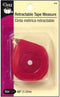 60" Retractable Tape Measure, 3/8" Wide, Assorted Colors...