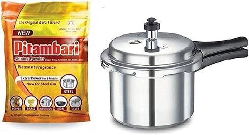 Pitambari Shining Powder for Six Types Metals Cleaning and Removes Tarnish without Scratching, 1 Ounce (Pack of 1)...