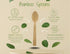 Bamboo Disposable & Compostable Spoons | Biodegradable | 6.7" Eco-Friendly Utensils | 100 Pack...