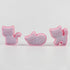 Cookie Cutters Cat Shape, 3PCS Cat Cookie Mold, Animal Cookie Stamps for Baking(Pink)...