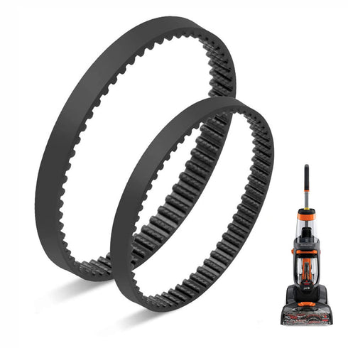 Replacement Belt Set for Bissell ProHeat 2X Revolution Pet Carpet Cleaner Model 1548 1551 1551W 1550 Series, Replace Parts 1606419 and 1606418...