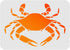 FINGERINSPIRE Crab Stencil 11.7x8.3 Inch Ocean Animal Stencil Template Decoration Sea Creatures Stencil Summer Ocean Beach Nautical Stencil for Pa...