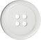 White Plastic Sewing Button 20mm 3/4 inch 200 pcs for Crafts Flatback Large White Buttons 4 Holes DIY Craft Sewing Buttons...