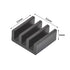 30pcs Aluminum Heatsink 11x11x5mm / 0.43x0.43x0.2 inches with Thermal Conductive Adhesive Tape for Raspberry pi Electronic Chip MOS IC Diode Triod...