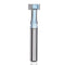 Router Bits, Carbide Tipped Keyhole Router Bit for Edge Forming, Industrial Grade Cutting Tools for Woodworking (1/4 Inch Shank x 25/64 Inch Diame...