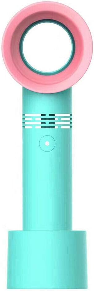 Best Price! 360 Degrees Portable Bladeless Hand Held Cooler Mini USB Cable No Leaf Handy Fan...