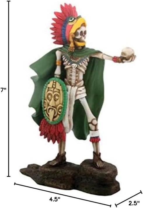 YTC Aztec Eagle Warrior Skeleton with Shield...
