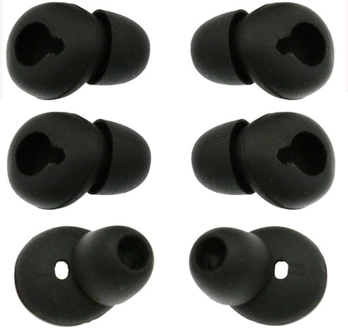 ALXCD Eargel for Gear Circle SM-R130, 3 Pair Medium Anti-Slip Durable Silicone Replacement Ear Tip Earpads, Fit for Samsung Gear Circle Bluetooth ...