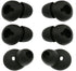 ALXCD Eargel for Gear Circle SM-R130, 3 Pair Medium Anti-Slip Durable Silicone Replacement Ear Tip Earpads, Fit for Samsung Gear Circle Bluetooth ...