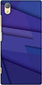 AMZER Slim Fit Handcrafted Designer Printed Snap On Hard Shell Case Back Cover with Screen Cleaning Kit Skin for Sony Xperia Xa1 Plus - Intersecti...