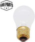 AMI PARTS 8009 Bulb 40w 130v Replacement Light Specially Designed to Withstand Extreme Temperatures Often Used to Light The Inside of Refrigerators and Ranges (2pcs)