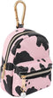 Printed Cow Pattern Coin Purse Pouch Real Littles Backpack Mini Backpack Style Key Chain Coin Purse for Women Small Wallets Purse Keychain Coin Po...