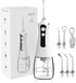 Water Floss Floss, 5 Cleaning Modes, Oral doucher for Removing Plaque, IPX7 Waterproof and Rechargeable, Suitable for mild Gums (300ml)...