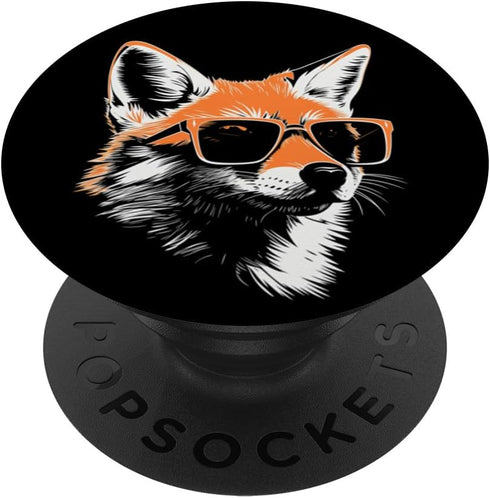 Funny Fox Lover PopSockets Standard PopGrip...