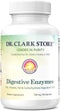 Dr. Clark Digestive Enzymes Supplement – 700mg, 50 Gelatin Capsules, Promotes Digestive Health & Gut Function...