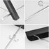 IN VACUUM Clothes Drying Rack, Laundry Racks for Drying Clothes, Wall Mounted Retractable Clothes Hanger for Laundry Room, Garage, Indoor & Outdoo...
