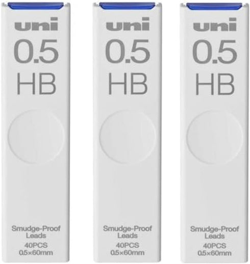 uni Kurutoga KS 0.5mm Mechanical Pencil Blue (M5KS1P.33)+uni Mechanical Pencil Lead,The Uni Smudge-Proof Leads 0.5mm HB 3 Set Sticky Notes...