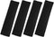X AUTOHAUX 4pcs Universal Black Car Safety Seat Belt Pads Cover with Soft Polyester Fiber Auto Seatbelt Shoulder Pad for More Comfortable Driving...